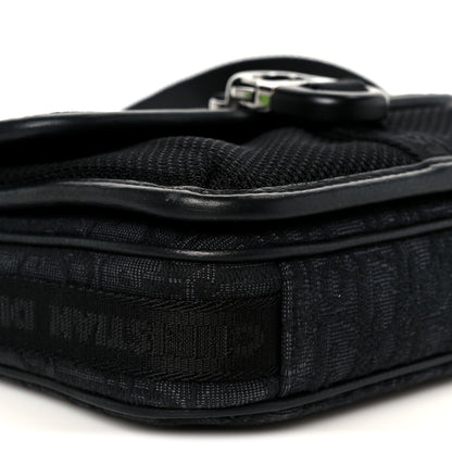 Christian Dior Oblique Jacquard Dior 8 Bag With Strap Black Multicolor 9 of 10