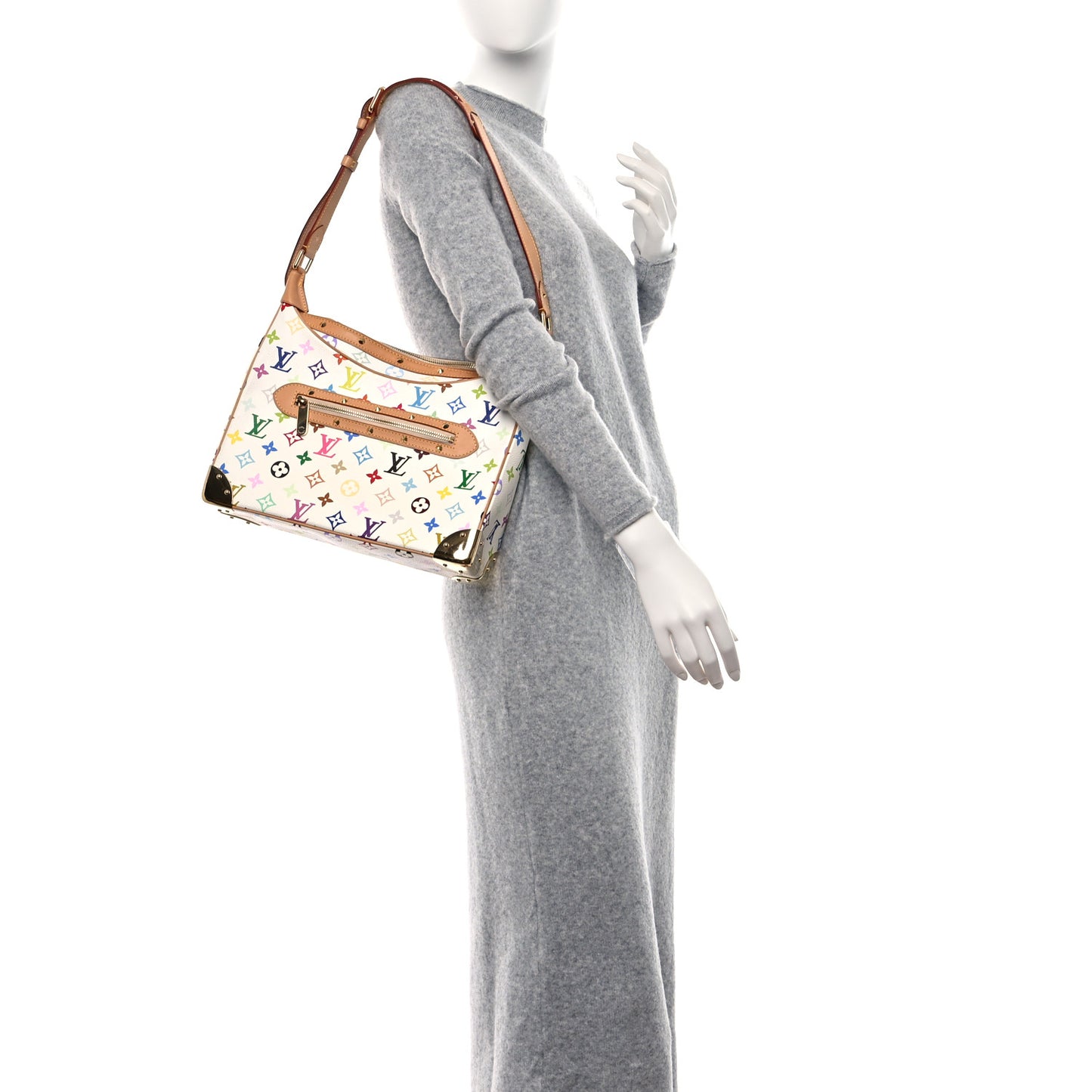 Monogram Multicolor Boulogne White