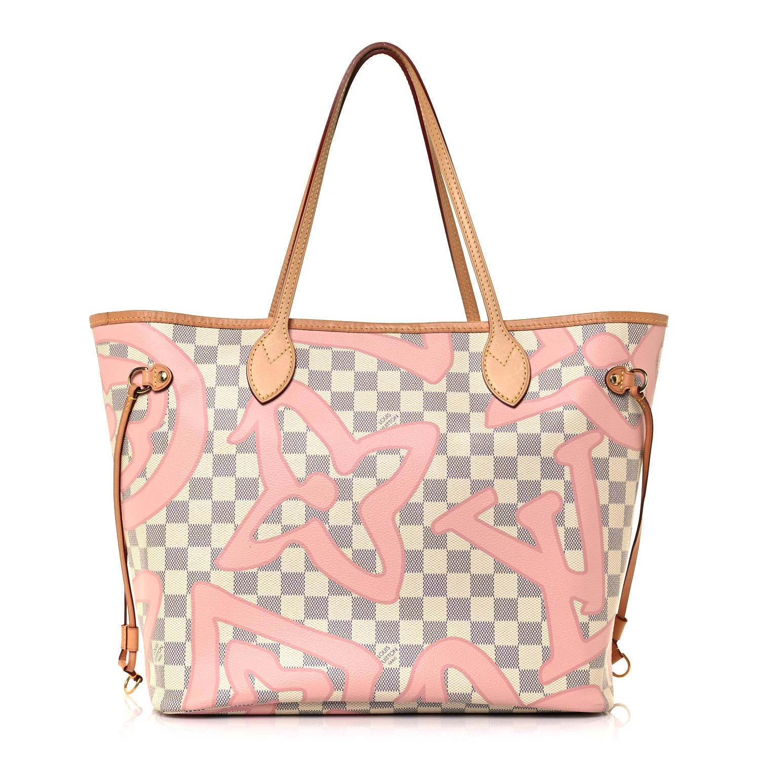 Louis Vuitton Damier Azur Tahitienne Neverfull MM 1 of 14
