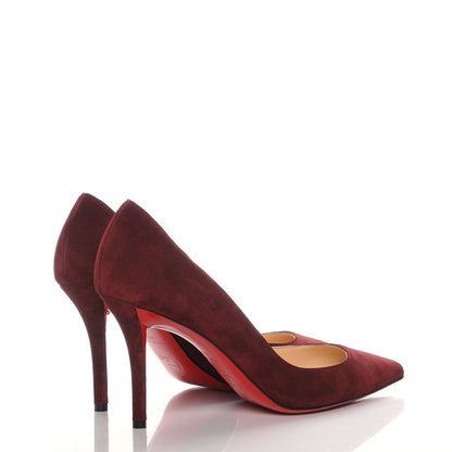 Christian Louboutin Suede Apostrophy 85 Pumps 39.5 Orthodoxe 3 of 9
