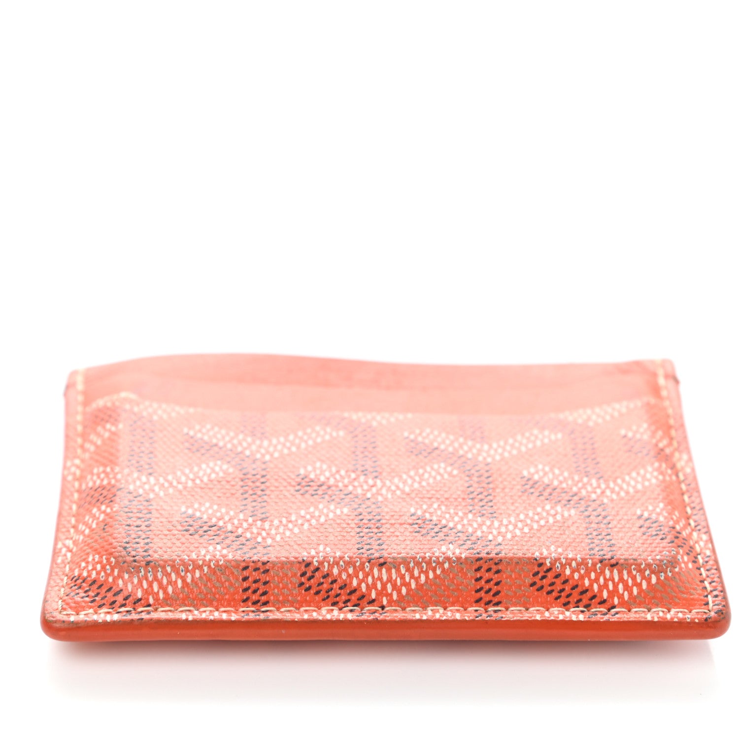 Goyard Goyardine Saint Sulpice Card Holder Orange 6 of 13