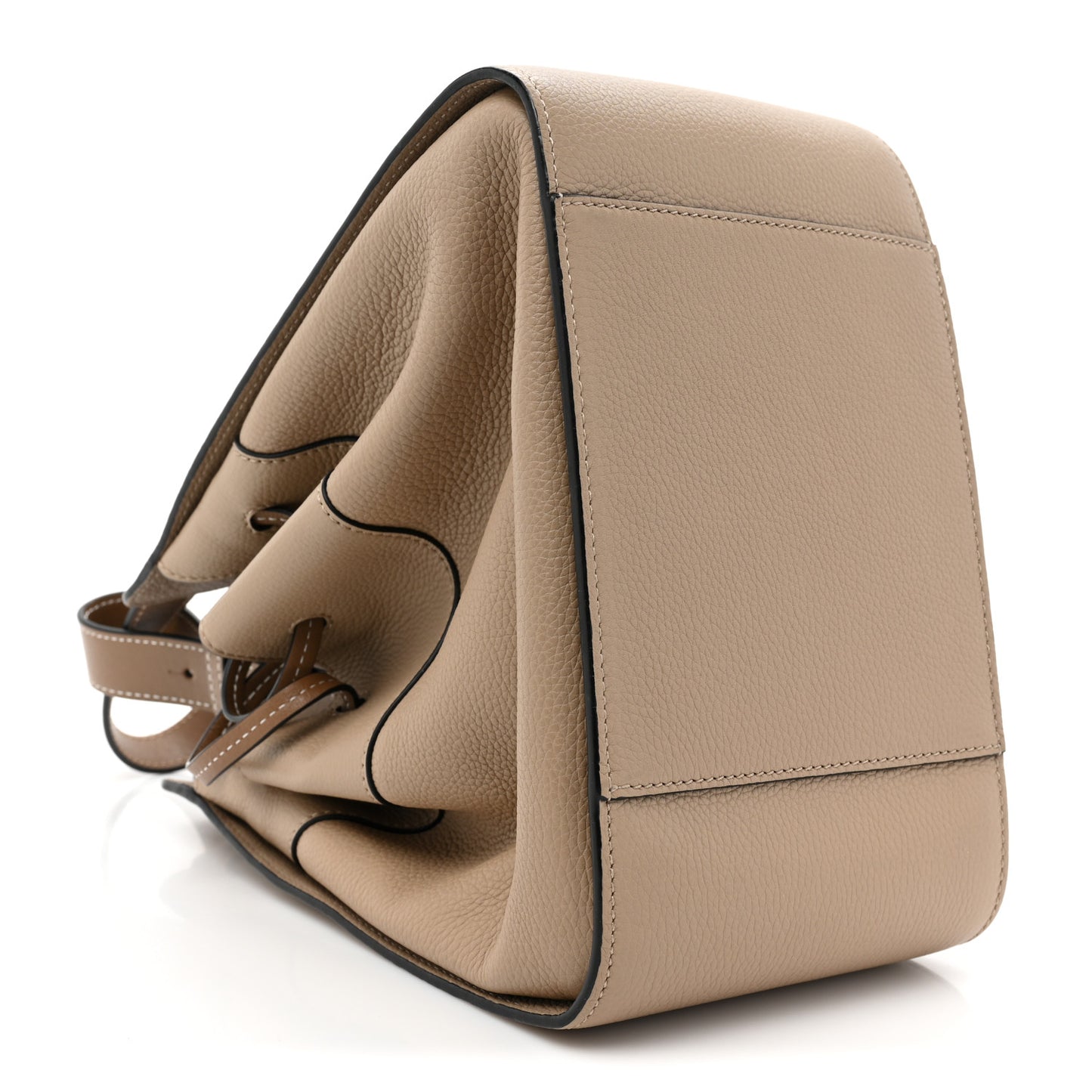 Calfskin Small Hammock Shoulder Bag Sand Mink