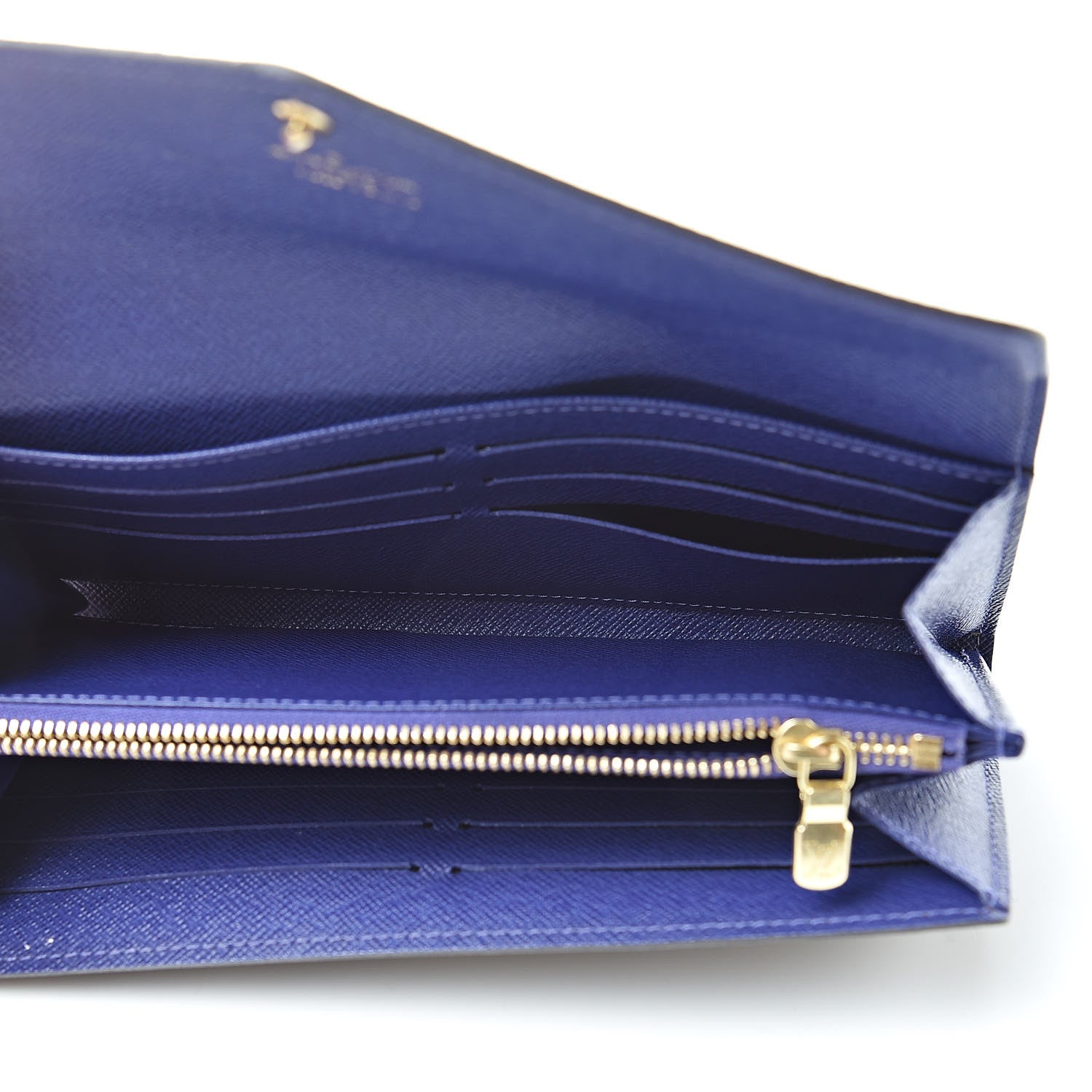 Louis Vuitton Monogram My LV Heritage Sarah Wallet NM Blue Marine Violet 5 of 11