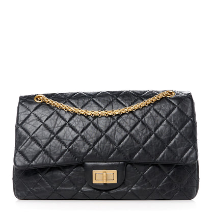 Chanel Aged Calfskin Quilted 2.55 Reissue 227 Flap Black 1 of 13