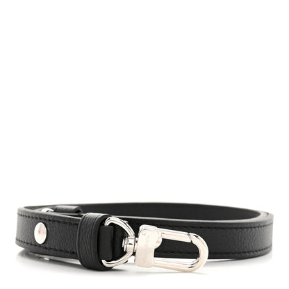 Louis Vuitton Calfskin Buci Shoulder Strap Black 1 of 4