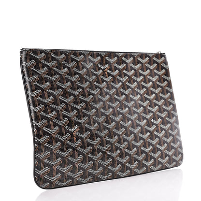 Goyard Goyardine Senat Pochette MM Black 3 of 8