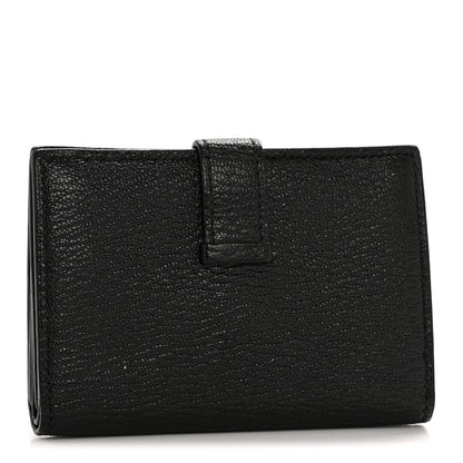 Hermes Chevre Mysore Mini Bearn Wallet Black 3 of 11