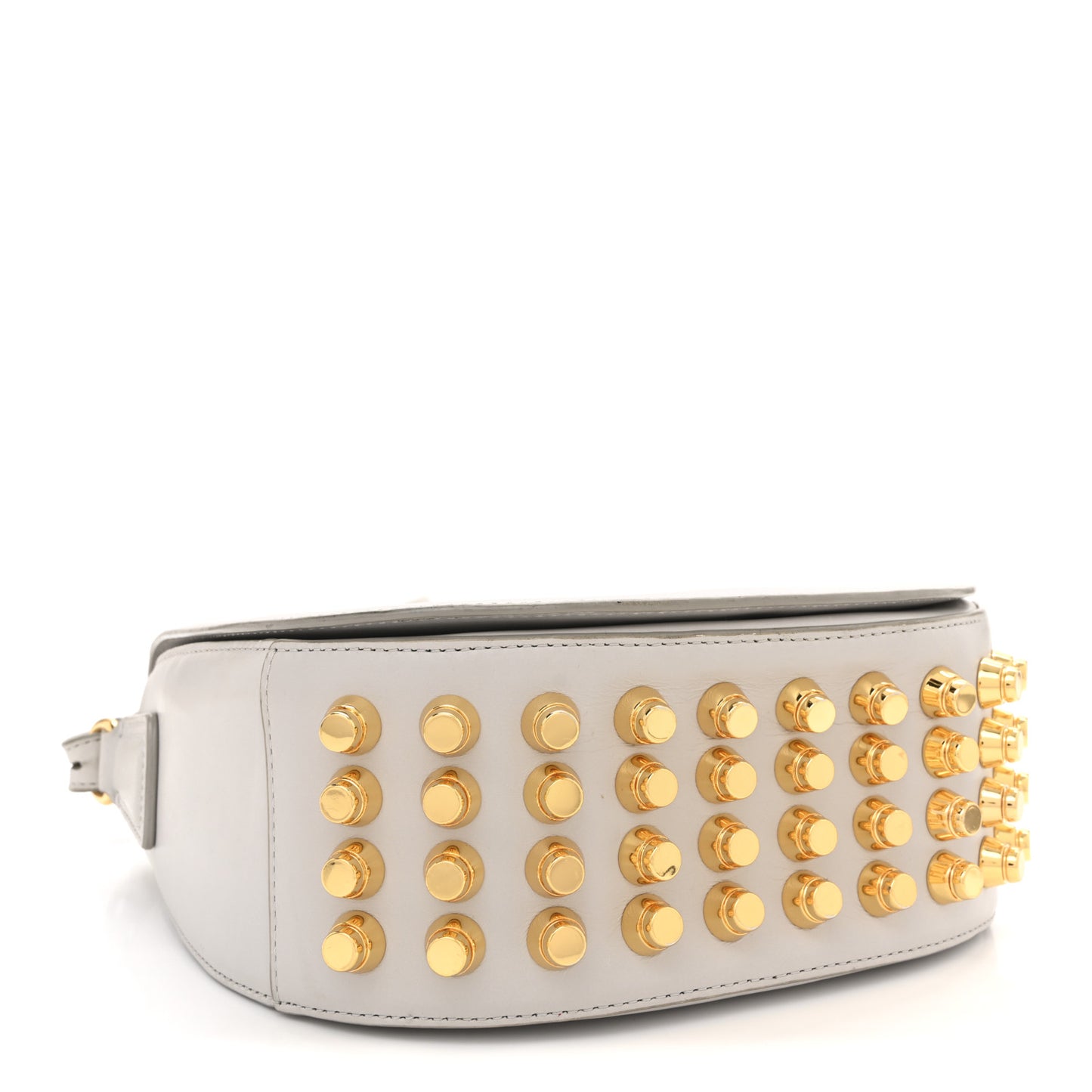 Calfskin Small Lia Sling Sweatshirt  Pale Gold Hardware