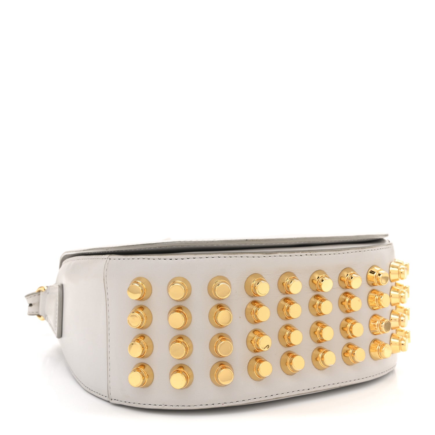 Alexander Wang Calfskin Small Lia Sling Sweatshirt  Pale Gold Hardware 4 of 11
