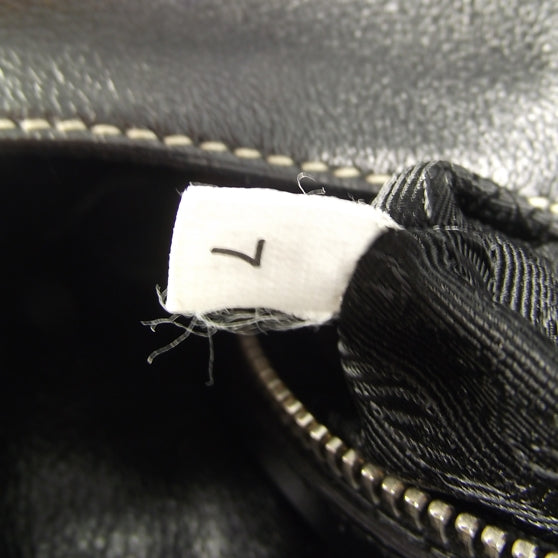 Prada Tessuto Nylon Leather Easy Shoulder Bag 10 of 12