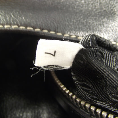 Prada Tessuto Nylon Leather Easy Shoulder Bag 10 of 12