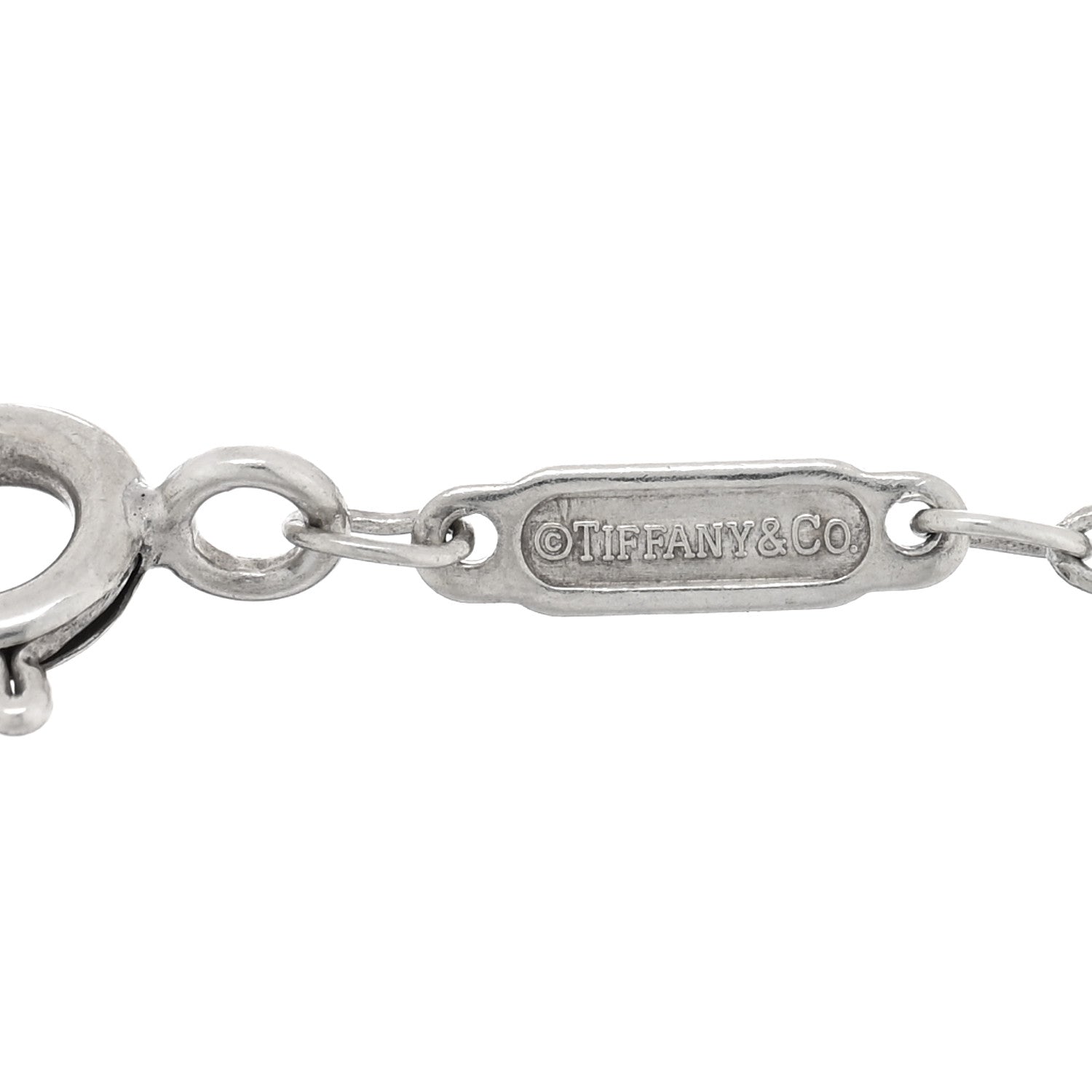 Tiffany Sterling Silver Rubedo 1837 Interlocking Bracelet 3 of 3