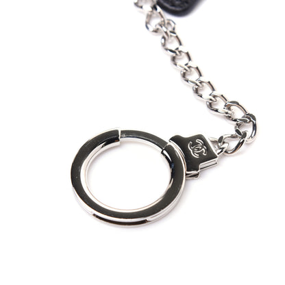 Chanel Caviar Quilted Zipped Key Holder Case Black 11 of 12