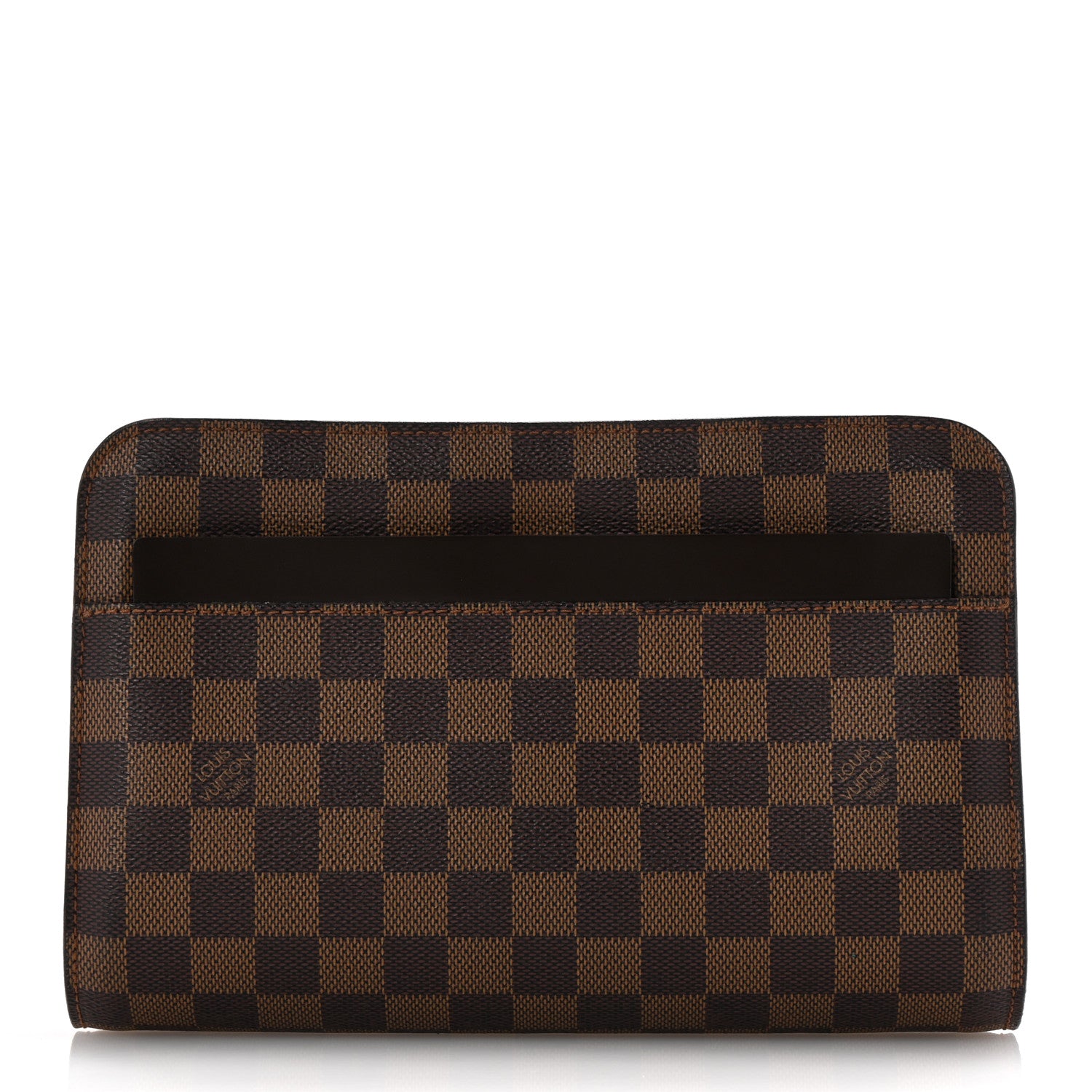 Louis Vuitton Damier Ebene Pochette Saint Louis Clutch 1 of 7