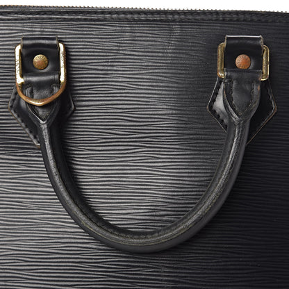Louis Vuitton Epi Alma PM Black 10 of 18