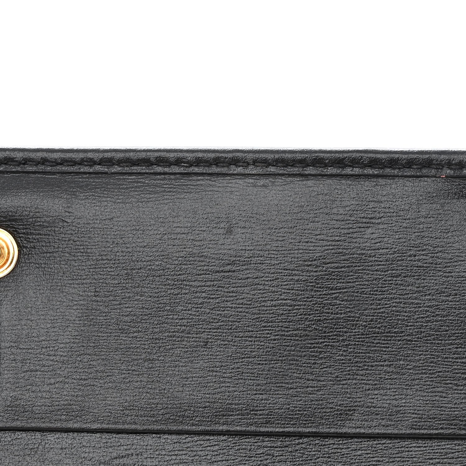 Gucci Boarded Plutone Calfskin Horsebit 1955 Wallet On Chain Black 12 of 16