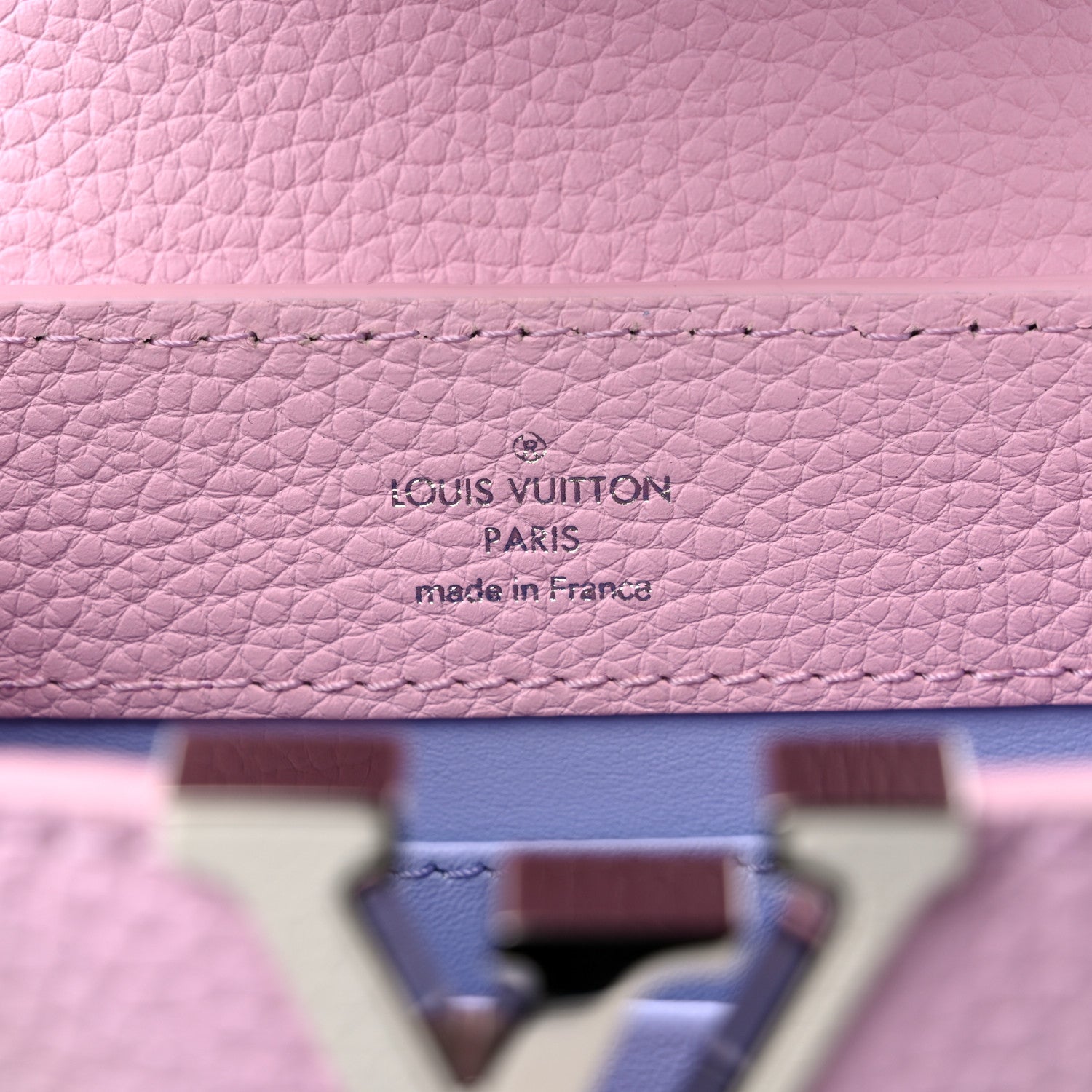 Louis Vuitton Taurillon Mini Degrade Rainbow V Capucines 6 of 10