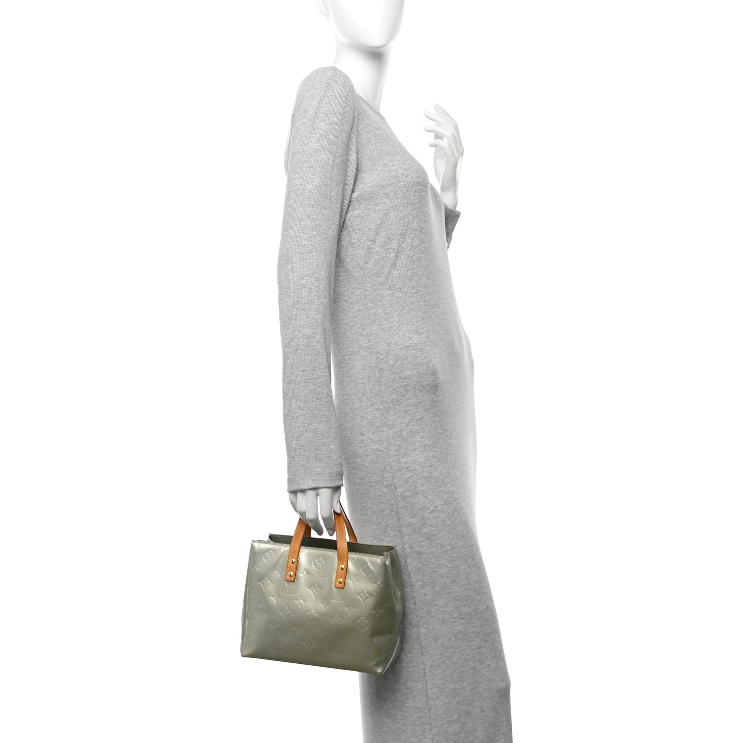 Louis Vuitton Vernis Reade PM Silver 2 of 10