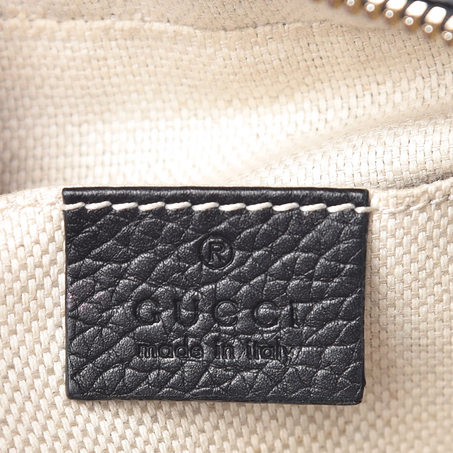 Gucci Pebbled Calfskin Small Soho Disco Bag Black 6 of 9