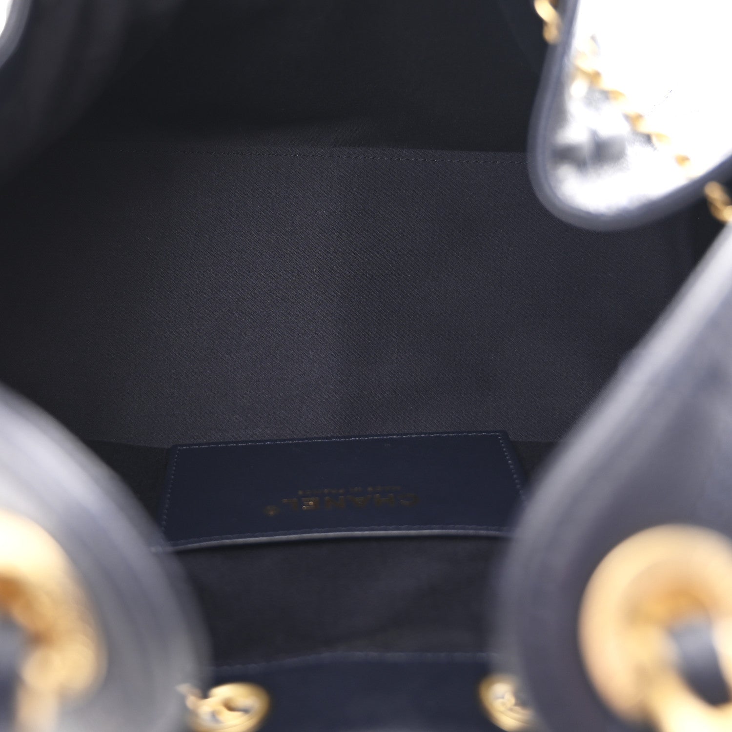 Chanel Caviar Quilted Small Chanel 25 Handbag Dark Navy 5 of 11