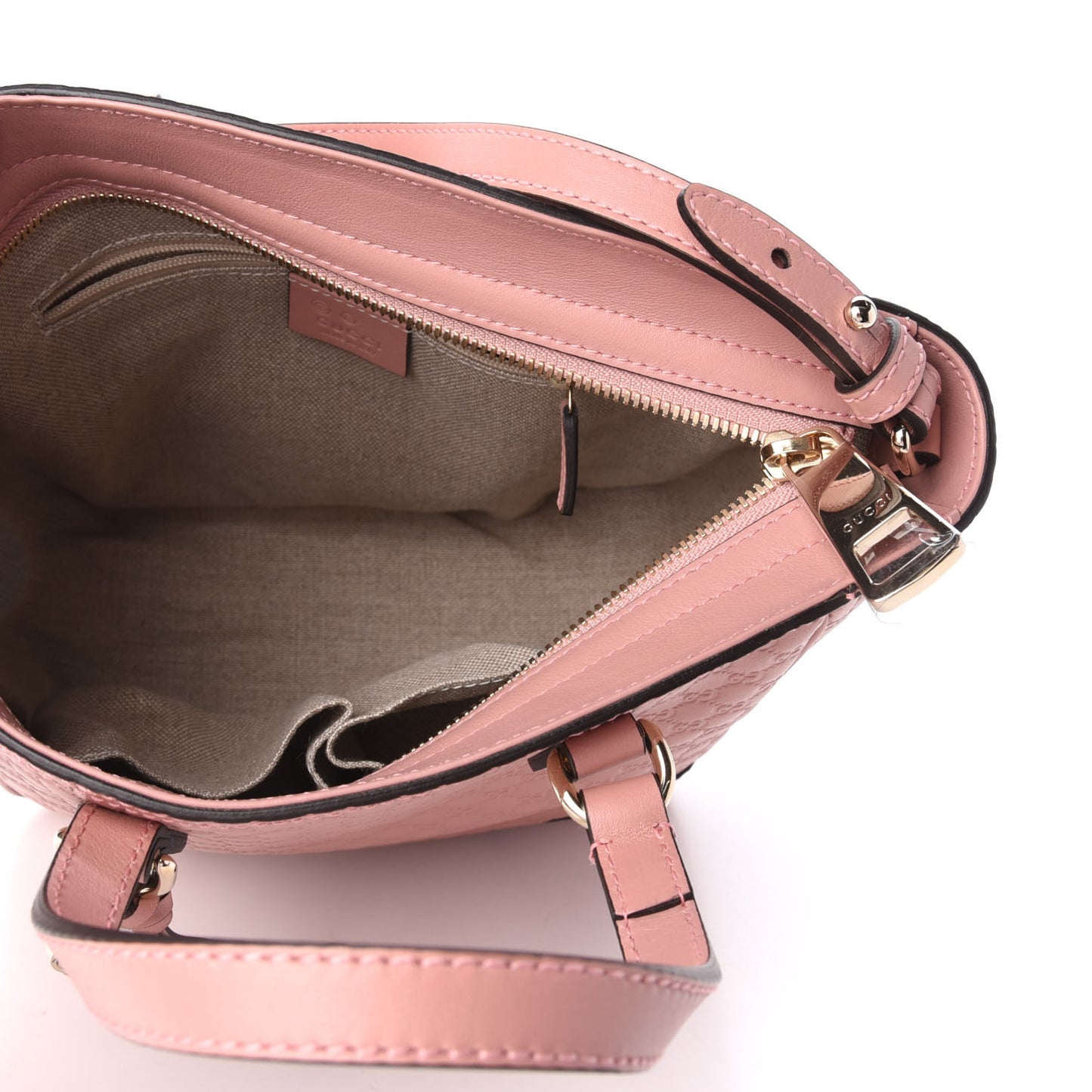 Microguccissima Small Bree Tote Soft Pink