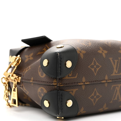 Louis Vuitton Monogram Petite Malle Souple Black 8 of 9