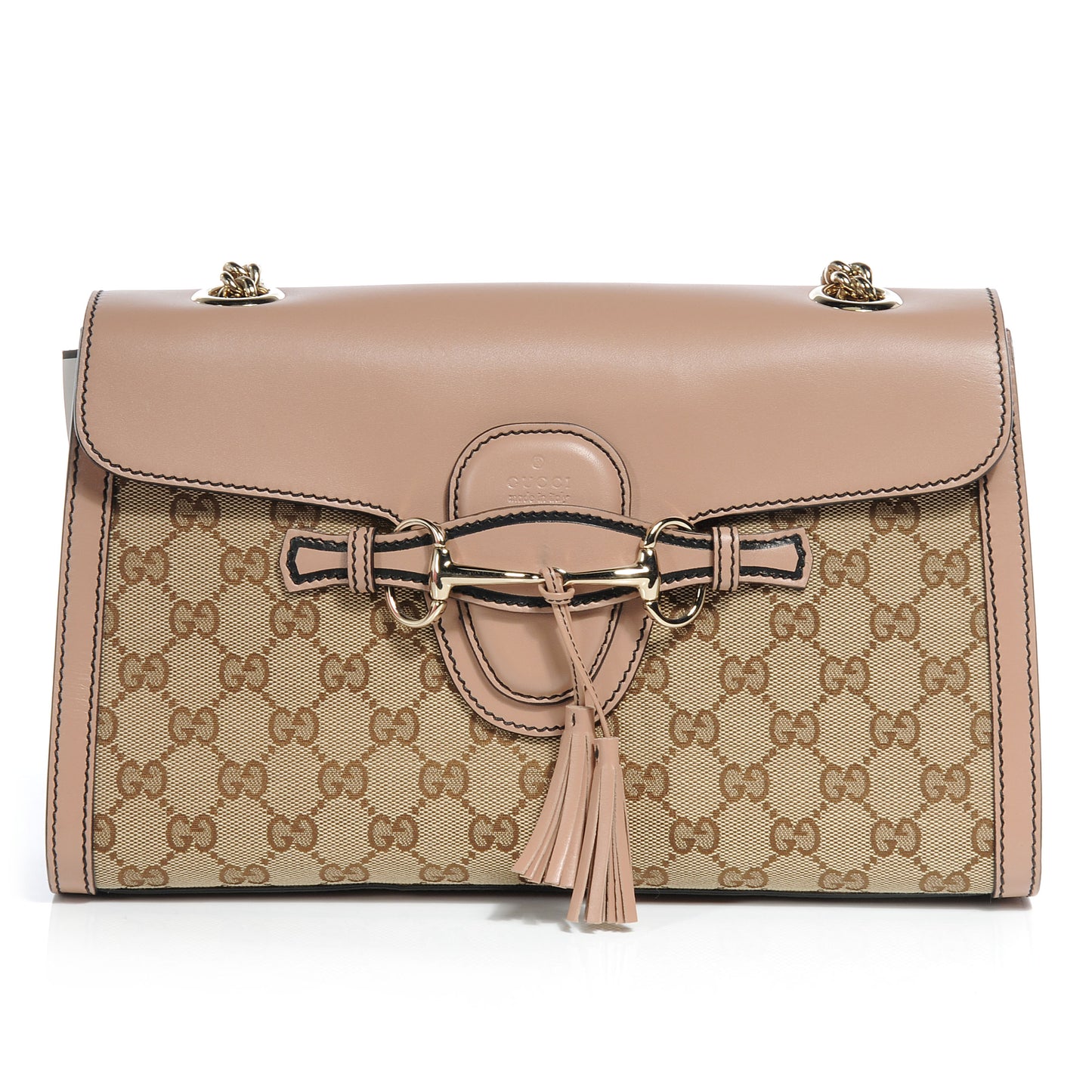 Monogram Medium Emily Chain Shoulder Bag Light Pink