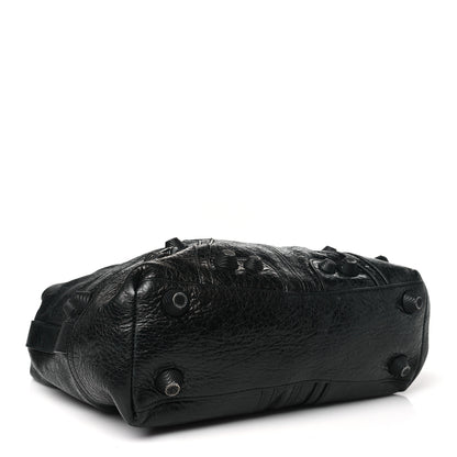 Balenciaga Agneau Arena Medium Le Cagole Tote Bag Black 4 of 12