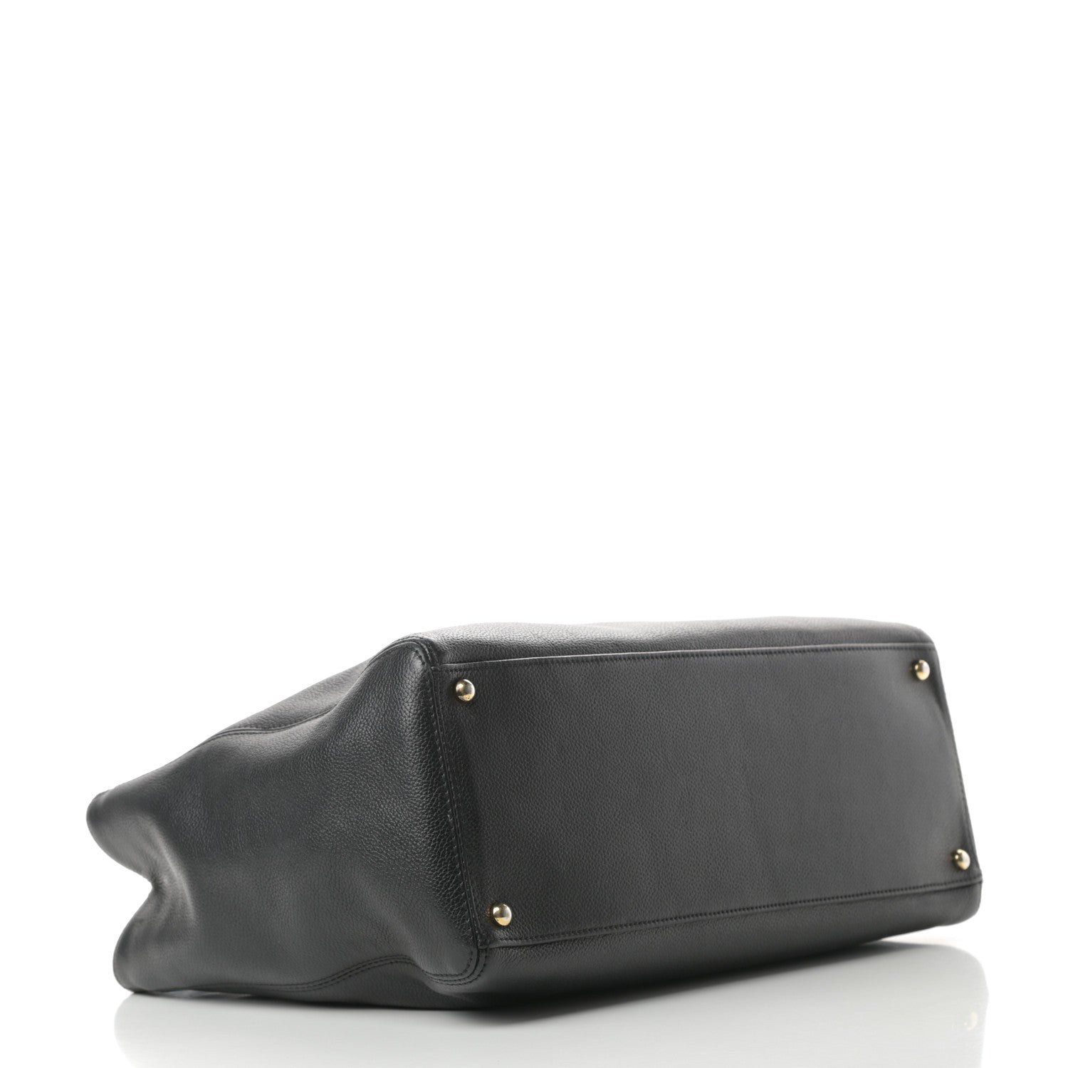 Chanel Calfskin Cerf Executive Shopper Tote Black 4 of 17