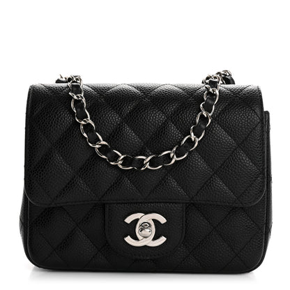 Chanel Caviar Quilted Mini Square Flap Black 1 of 10