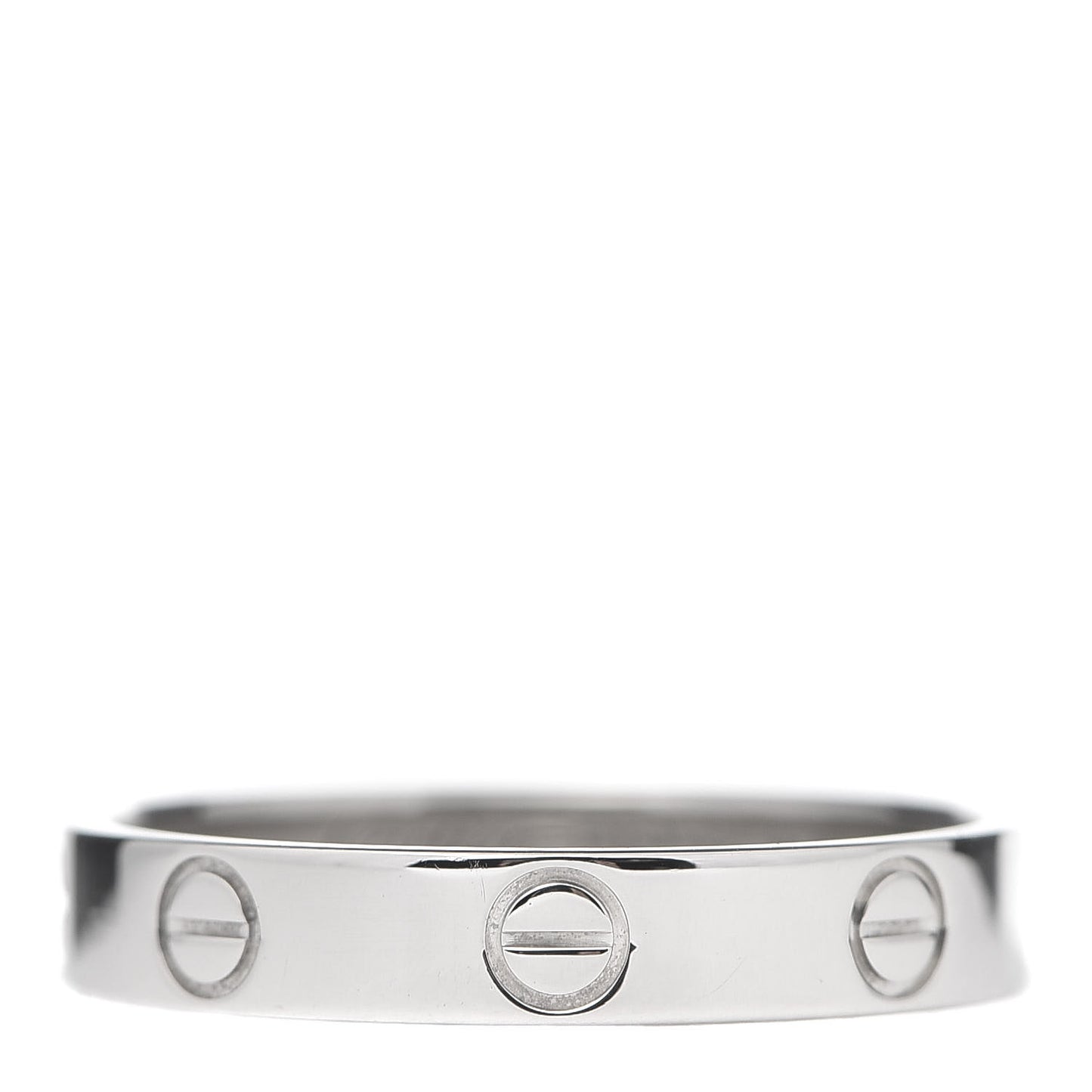 Platinum 3.5mm LOVE Wedding Band Ring 57 8
