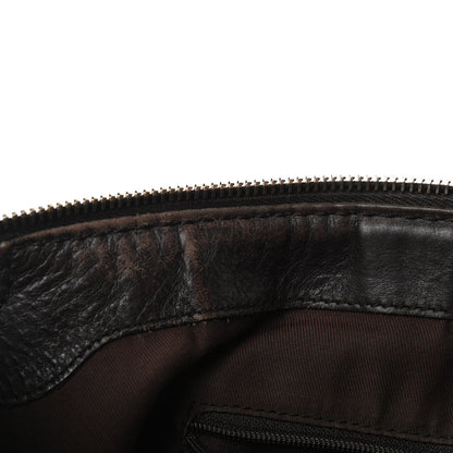 Gucci Monogram Medium Sukey Top Handle Dark Brown 8 of 13