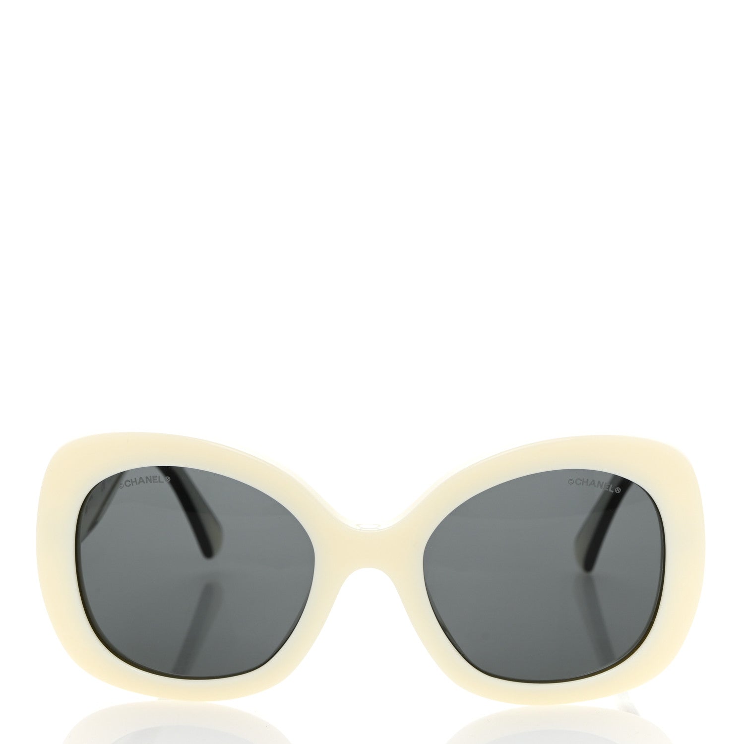 Chanel Acetate Sunglasses 71414A White 2 of 12