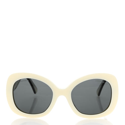Chanel Acetate Sunglasses 71414A White 2 of 12