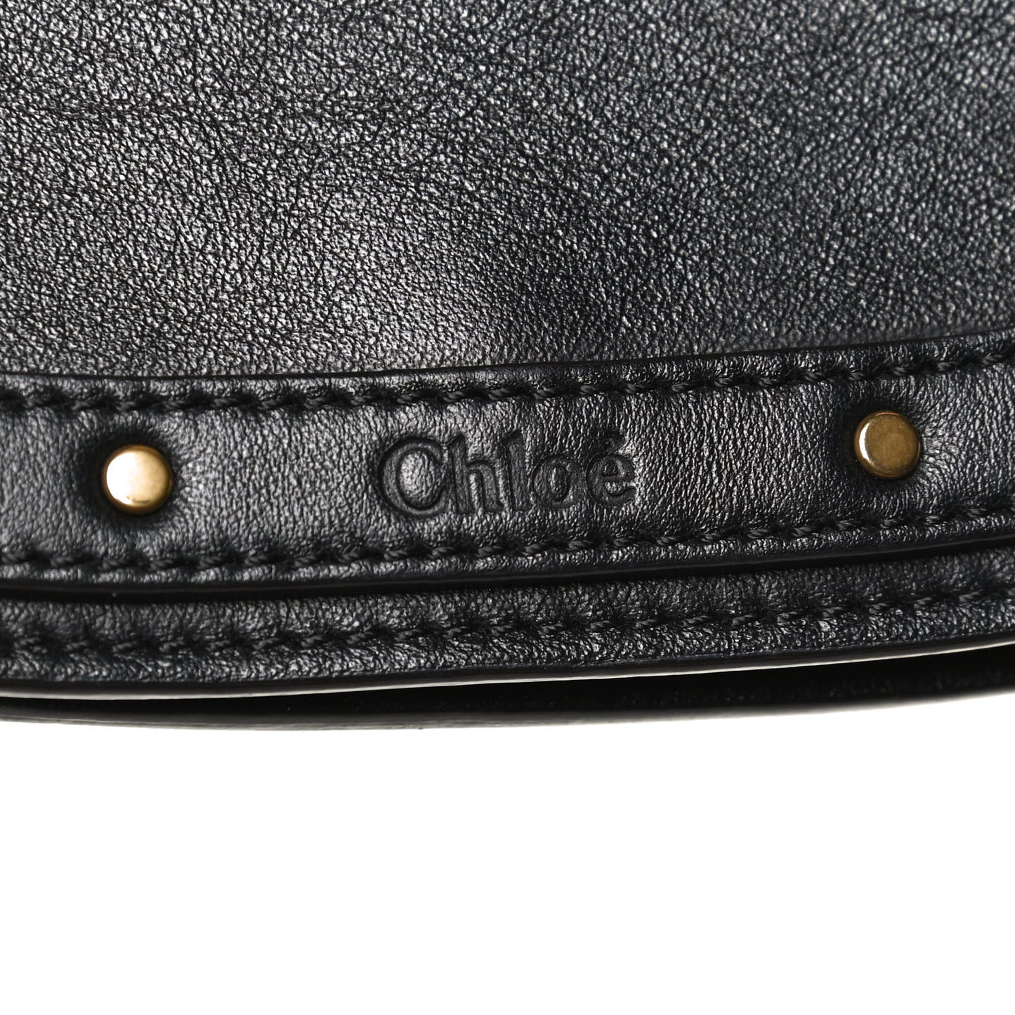 Calfskin Small Nile Bracelet Bag Black