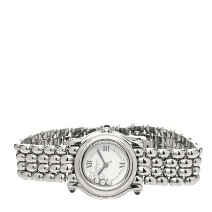 Chopard Stainless Steel 5 Diamond 26mm Happy Sport Quartz Watch 2 of 5