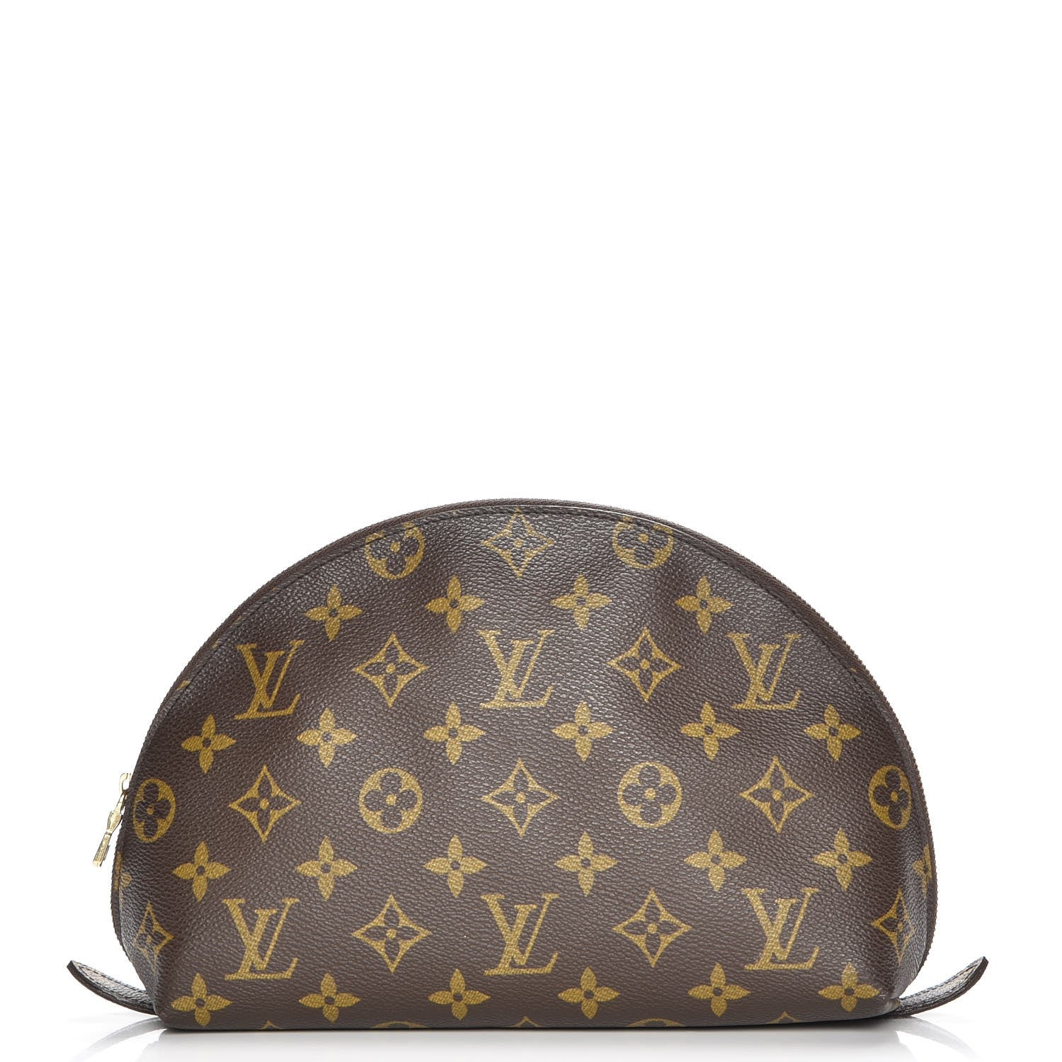 Louis Vuitton Monogram Trousse Demi Ronde 1 of 8