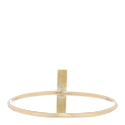 Jennifer Meyer 18K Yellow Gold Bar Ring 54 6.75 3 of 4