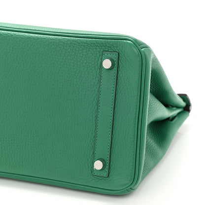 Hermes Togo Verso Birkin 30 Vert Vertigo Vert Fonce 10 of 13