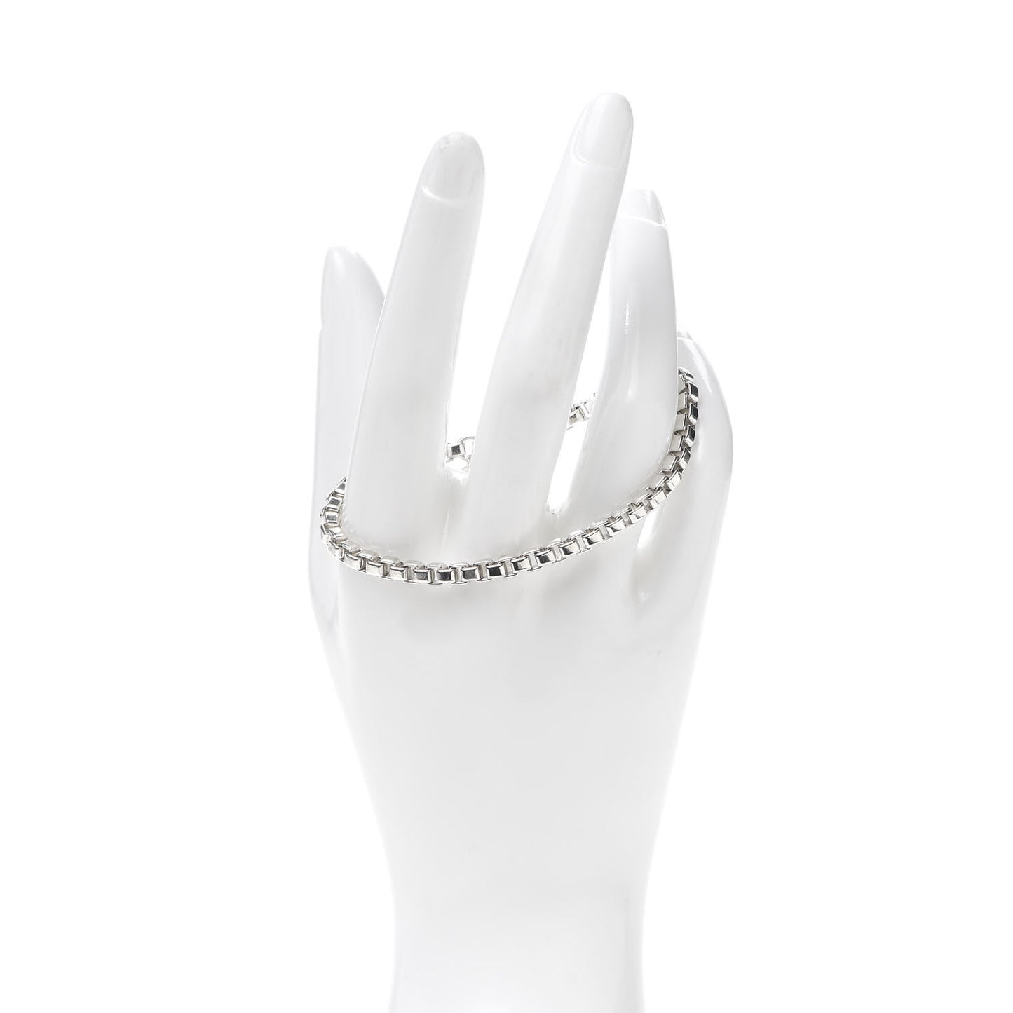 Sterling Silver 4mm Venetian Link Bracelet