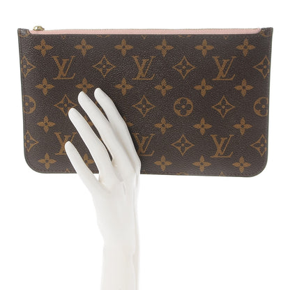 Louis Vuitton Monogram Neverfull MM GM Pochette Rose Ballerine 2 of 7