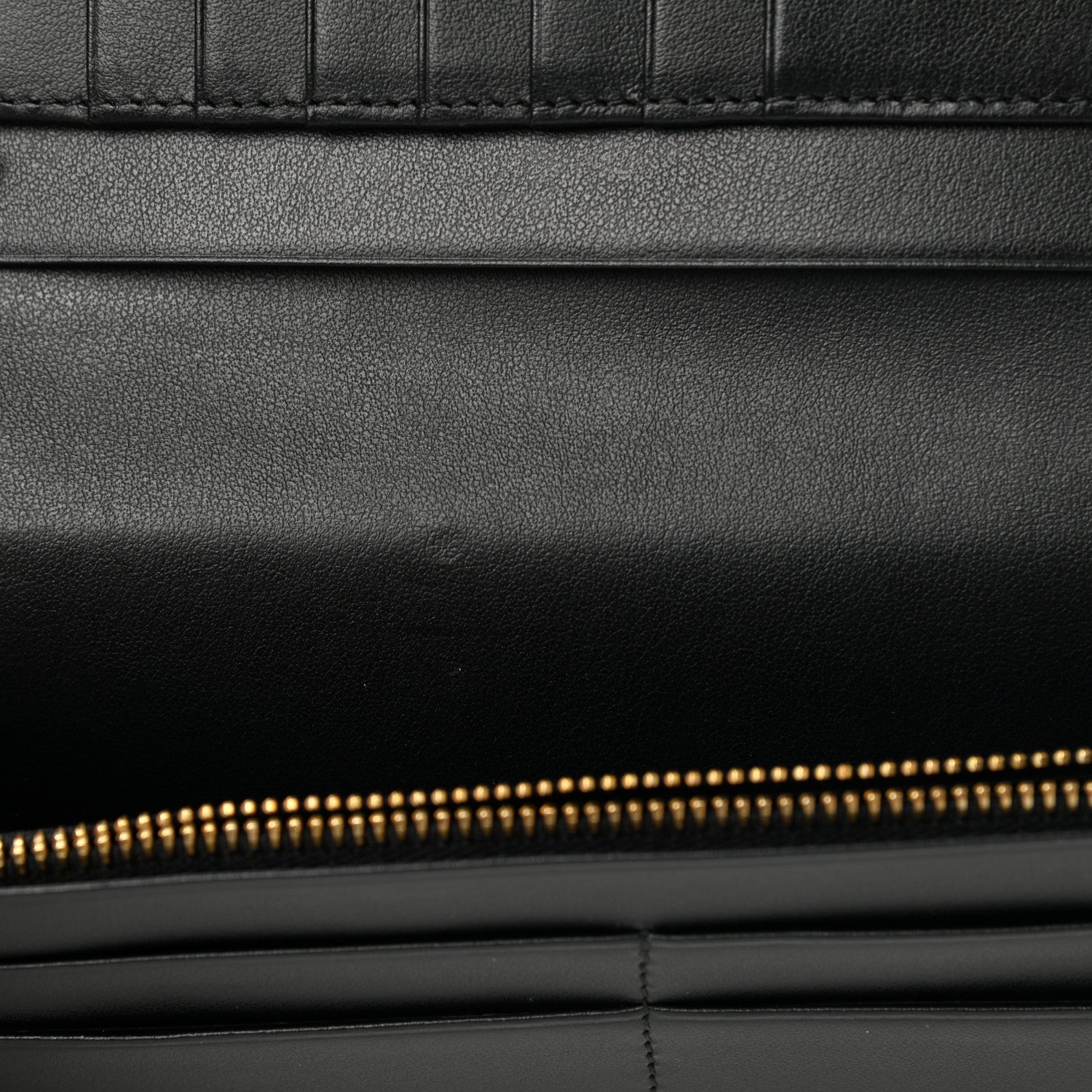 Versace Calfskin Medusa Long Wallet Black 7 of 10