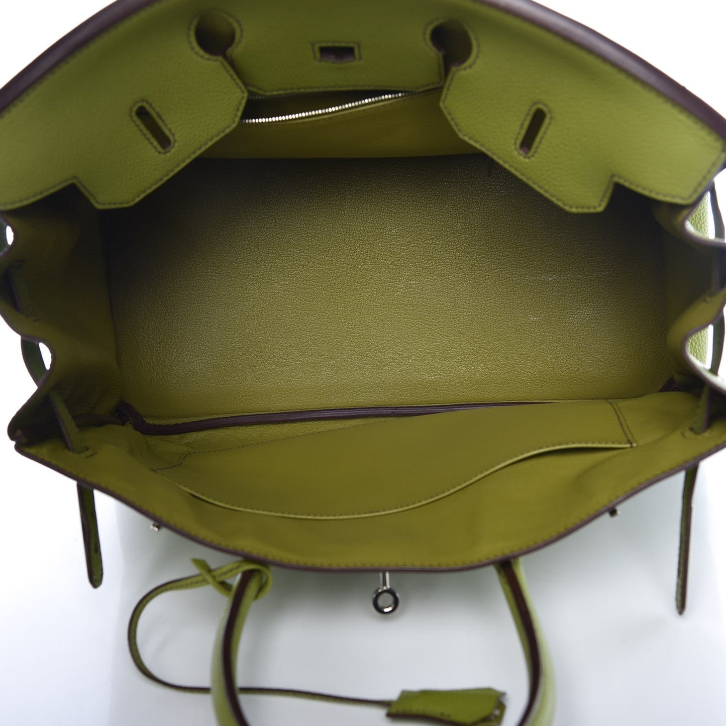 Togo Birkin 35 Vert Anis