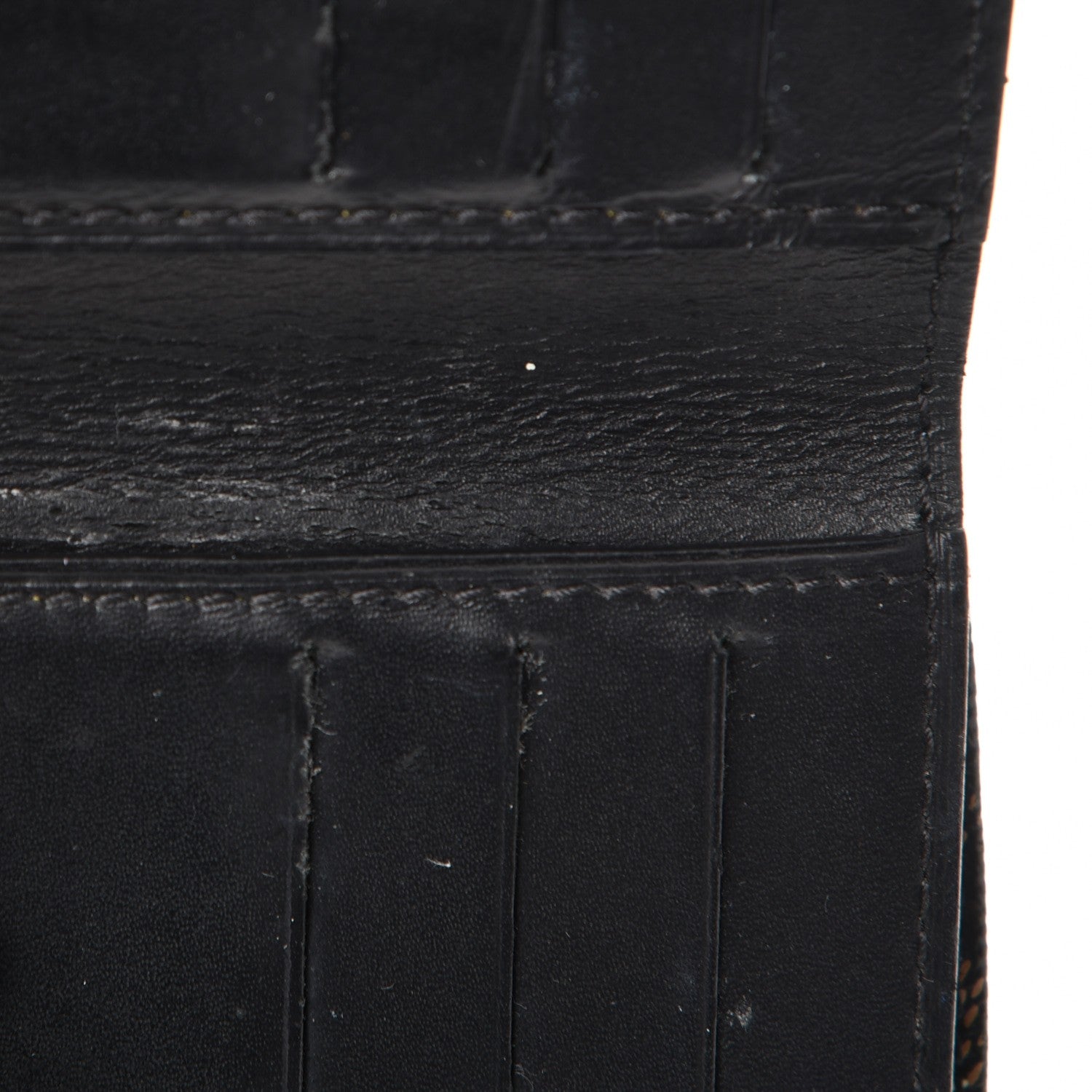 Goyard Goyardine Bi-Fold Wallet Black 8 of 9