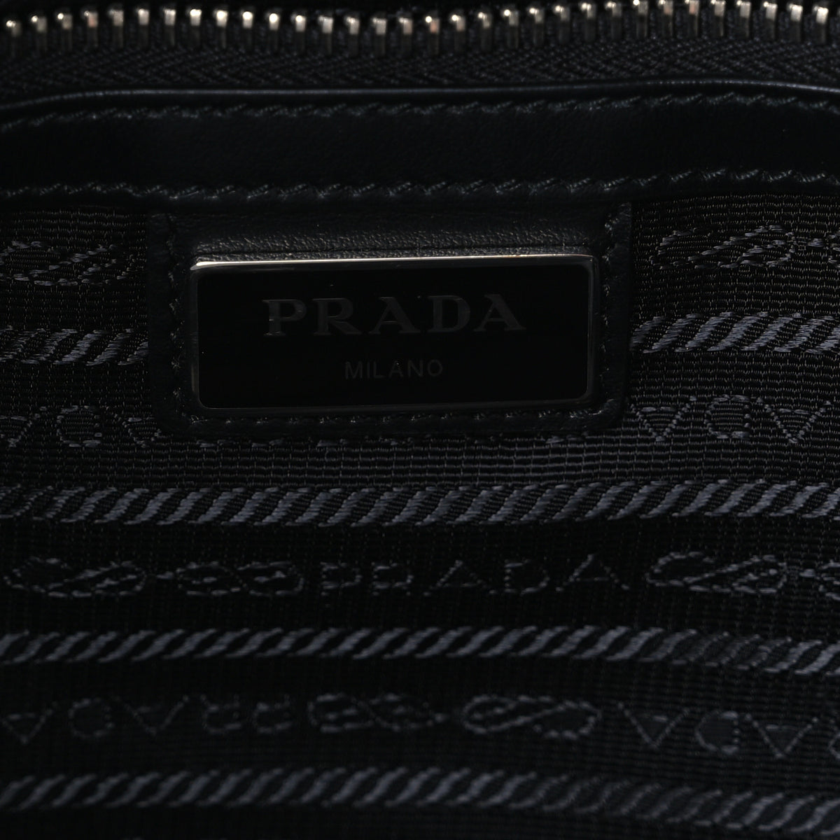 Prada Re-Nylon Spazzolato Tote Black 6 of 12