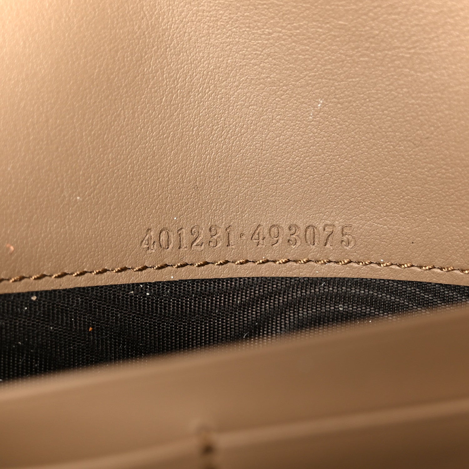 Gucci GG Supreme Monogram Mini Dionysus Chain Wallet Beige Taupe 7 of 10