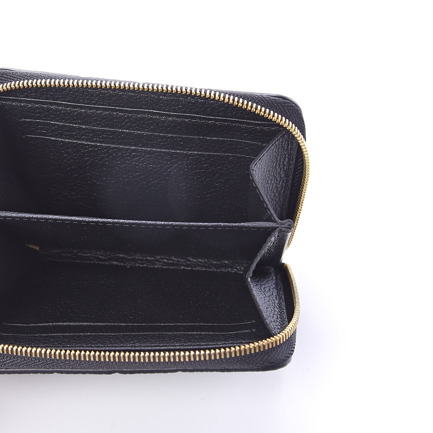 Louis Vuitton Empreinte Zippy Coin Purse Black 4 of 5