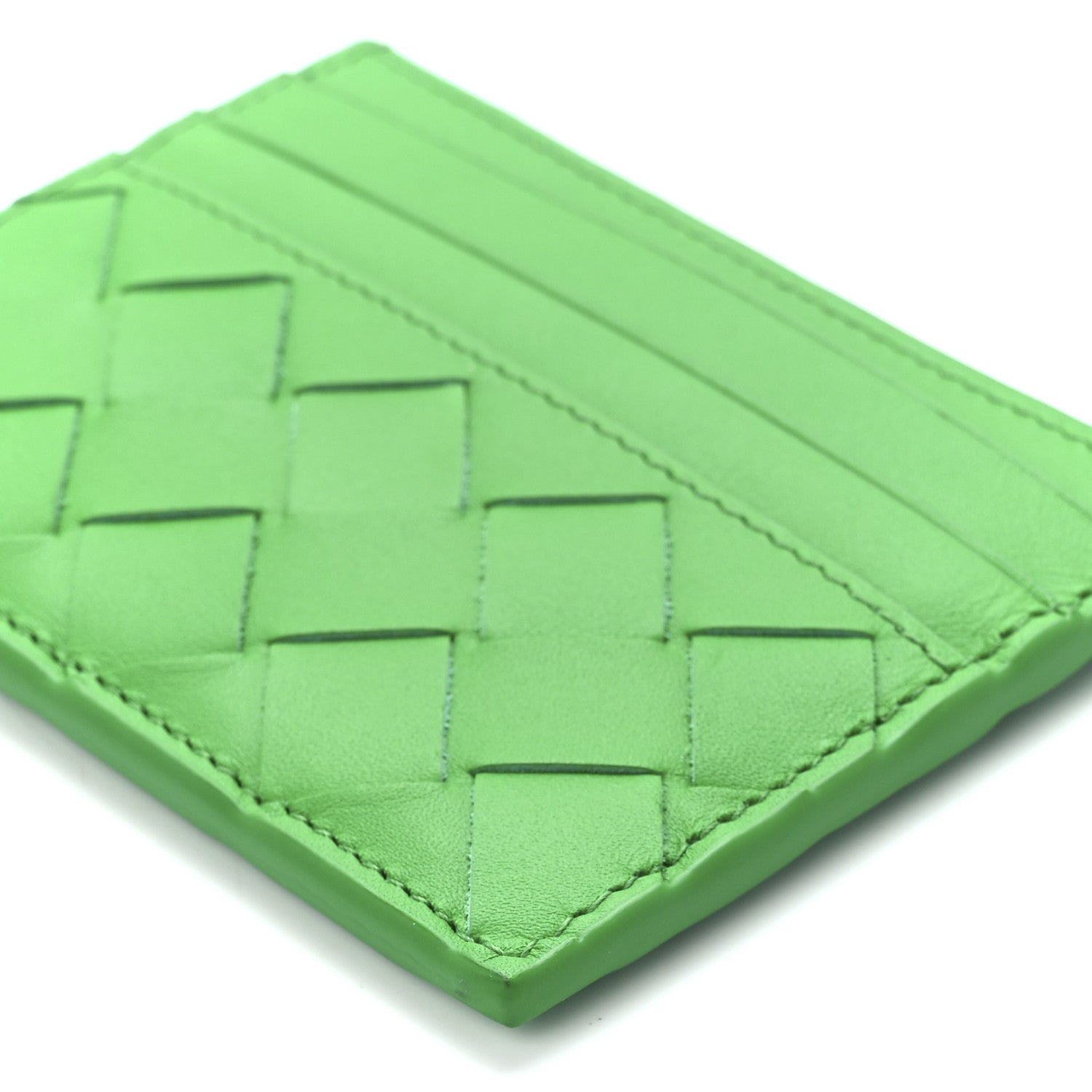 Bottega Veneta Nappa Intrecciato Card Case Parakeet 10 of 10