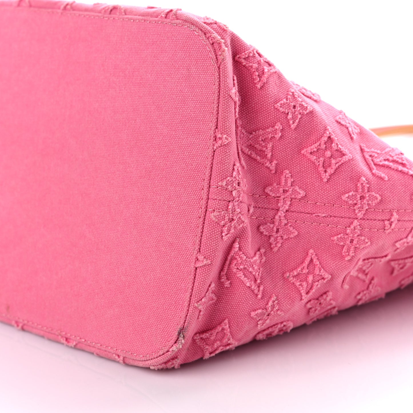 Monogram Denim Neverfull MM Rose