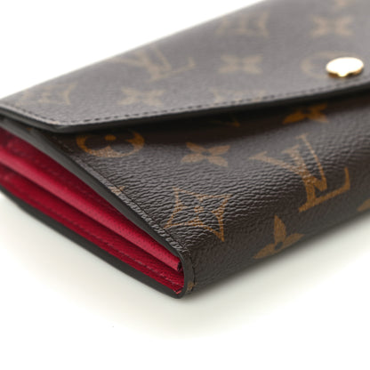 Louis Vuitton Monogram Sarah Wallet NM Fuchsia 8 of 11